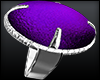Silver Ring Purple