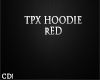 CD! Tpx Eagle Hoodie Red