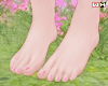 w. Feet Bare Pink Nails