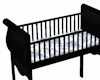 [K] Newborn crib black