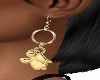 Gold ANGEL Earrings