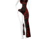Red Snake Gown