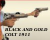Black 1911 Colts M