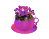 V+ Artsy Flower Teacup 3