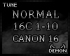 Canon 16 - Normal