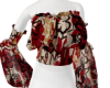floral tube blouse