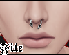 ▼ Spiked Septum Silver