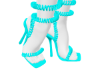 Q - WIRED HEELS - TEAL