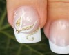 FRENCH TIP WITH DESIGN