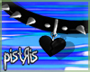 BrokeHeart Choker -Black
