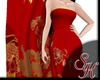 Crimson Empress Gown