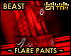 !T Red Beast Pants Rls