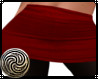 Deep Red Pencil Skirt