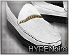 `HN Chained White Loafer