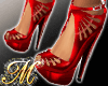 ^MQ^ Red Wedding Heels