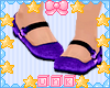 Purple Doll Flats