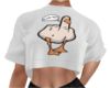 T-shirt gray goose short