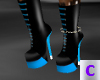 Mystic Teal PVC Boots
