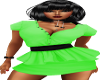 (AL)Sexy Lil Green Dress