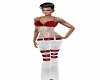 White n Red Pants n top