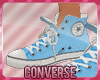 Co. Blue Converse V2 F.