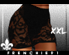 f. Laced Skirt Black XXL