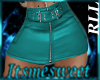 *SD* Stef Teal Skirt RLL