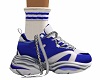 BlueWhite Tennis Shoes