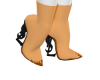 Boots Orange YS Black