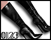 *0123* Shiny Long Boots