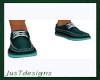 JT Loafers Teal