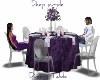Deep Purple Dinning Tabl