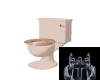 Beige and Marble Toilet