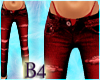 *B4* Red Jeans