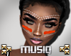 M| African face paint V7