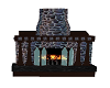 stone country fireplace