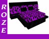 *R* Purple Leapord Bed
