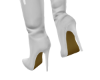 KTN White High Boots LLT