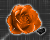 *Orange Rose Wand