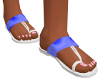Summer Dots Blue Sandals