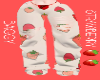 Strawberry baggy jeans.S