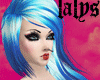 lalys blue hair