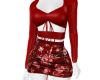 cK Top Skirt Ruby