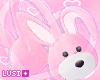 Pink Earmuffs Bunny