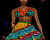 FG~ African Tribal Gown