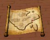 Pirate Scroll Map
