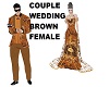 CP WEDDING BROWN FEMALE