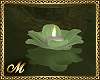 FLOATING CANDLES GREEN
