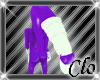 [Clo]Socky Purple Tail