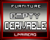 Furniture Empty Dervable